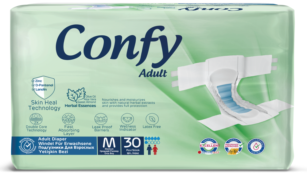 Adult Nappies - Large - Qty / 30 - Hickey & Co